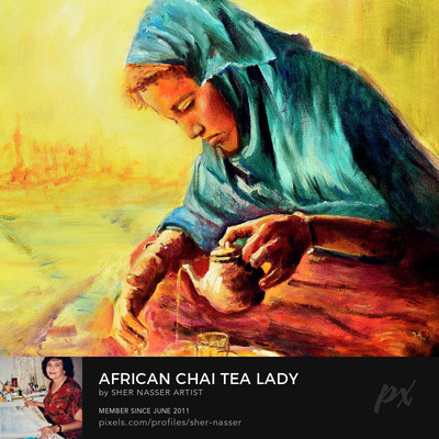 African Chai Tea Lady